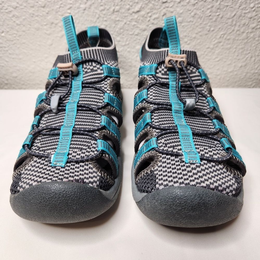 Eddie Bauer Ruby Beach Blue and Gray Hiking Water Shoes Women's Size 7.5M NWT!